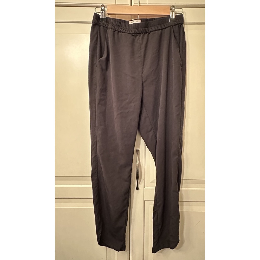 Marine Layer Allison Pant Womens Extra Small Black XS